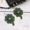 Kreativer vierblättriger Klee Schlüsselanhänger - Blumen-Taschenanhänger & Auto-Schlüsselanhänger