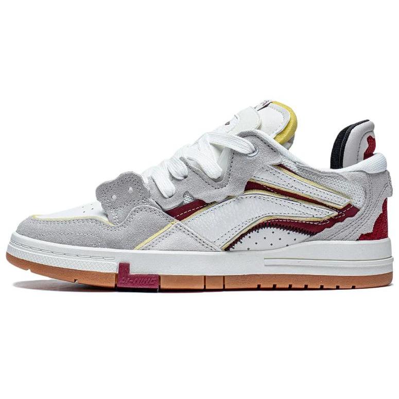 

Li Ning Wave PRO Slip Resistant, Abrasion Resistant, Lightweight Low top Skateboard Shoes Women s Gray AECT034-3 35.5