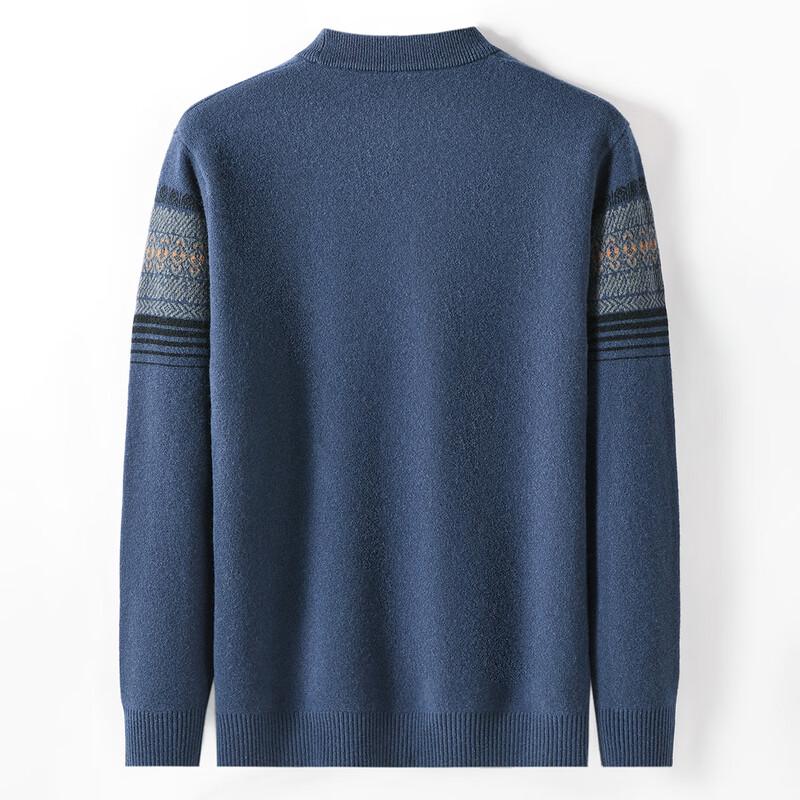 Men's 100% Pure Wool Knitted Sweater