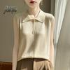 French Chic Lace Base V-Neck Velvet Sweater - Women's Long Sleeve Knitted Top