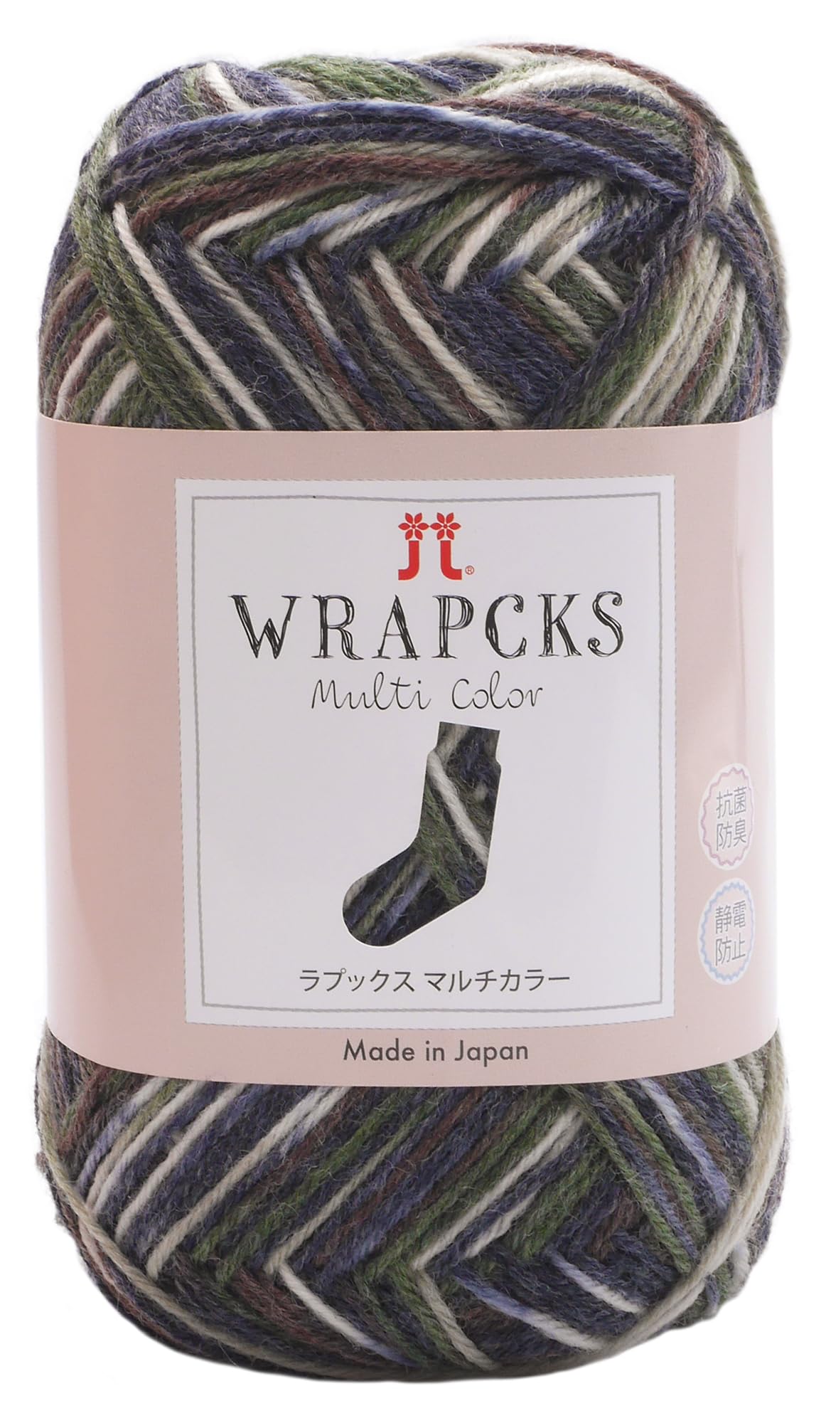

Hamanaka Wool Multicolor Color Autumn/Winter Rapux 508