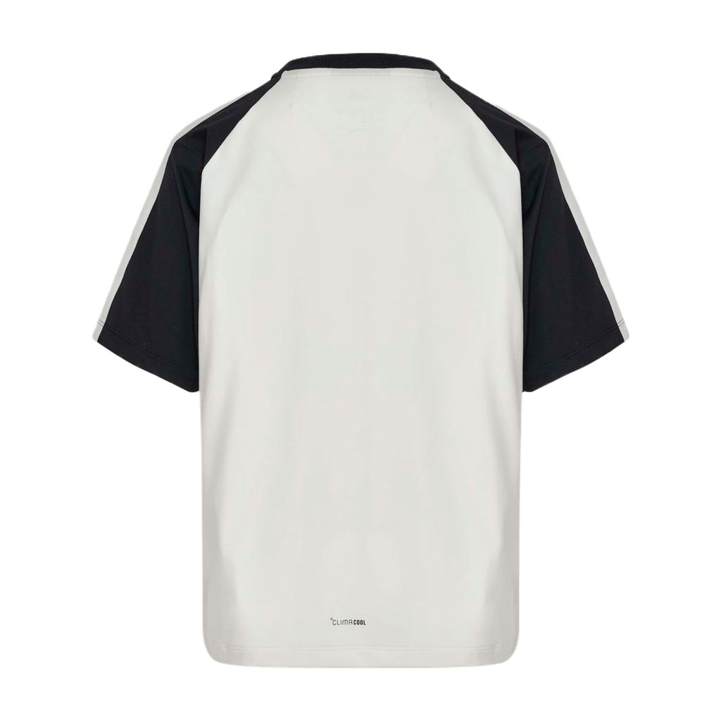 Adidas Sportswear Climacool Color Block Three Stripes T-Shirt Comfortable Soft Kids Tops KH0210