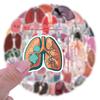 55 Cartoon Graffiti Stickers for Suitcases and Laptops – Waterproof and Stylish