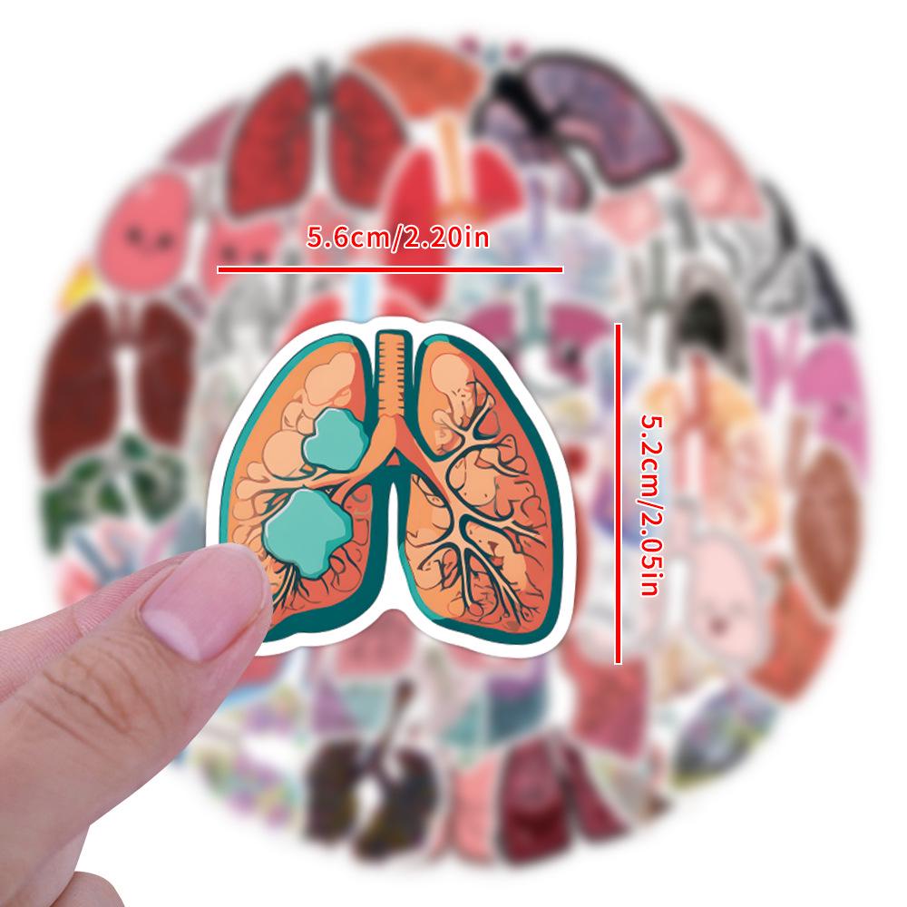 55 Cartoon Graffiti Stickers for Suitcases and Laptops – Waterproof and Stylish