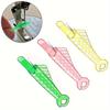 10pcs Mini Automatic Needle Threaders Easy Self-Threading Tool for Sewing Machines, Durable & Portable, Assorted Colors