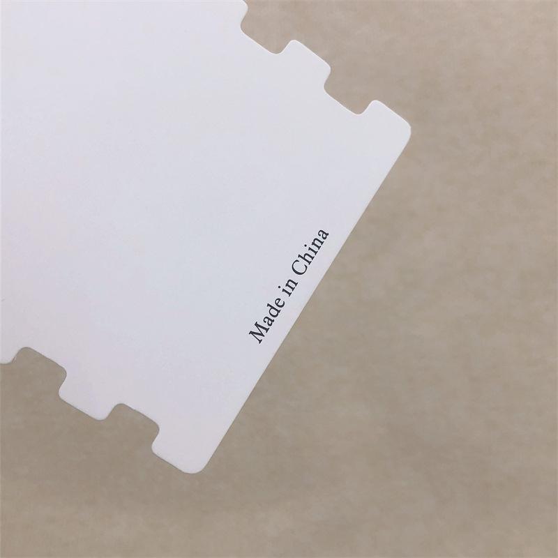 50Pcs Hair Ring Display Cards Cardboard Hair Accessories Packaging Tag Card Hairband Hairpins Display Retail Price Tags Label