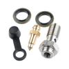 Motorcycle Accessories Brake Bleed Screw Banjo Bolt M10*1.25mm /1.0mm Oil Nozzle Throat Air Release Brake Caliper Cylinder Screw