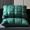 Soft Twist Flower Bread Pillow Hotel Dorm Home Adult Use 48x74cm Medium Height Fiber Fill