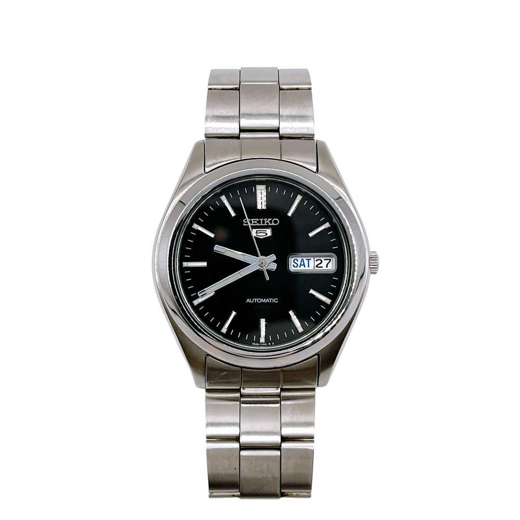 [USED] Seiko 7S26-0060 Watch, Size 5, Silver, Black, Unisex