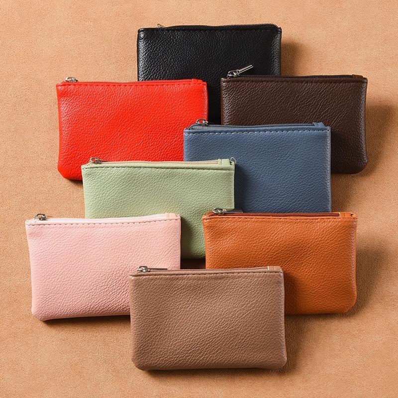 Zipper Change Bag Women's Mini Bag New Small Wallet Card Bag Men's Fashion Portable Key Storage Coin Bag