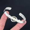 Friendship Day Deal Septarian Gemstone Root Chakra Bangle 925 Sterling Silver