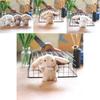 Adorable Plush Bunny Keychain Cute Soft Bag Charm Stuffed Animal Toy For Kids