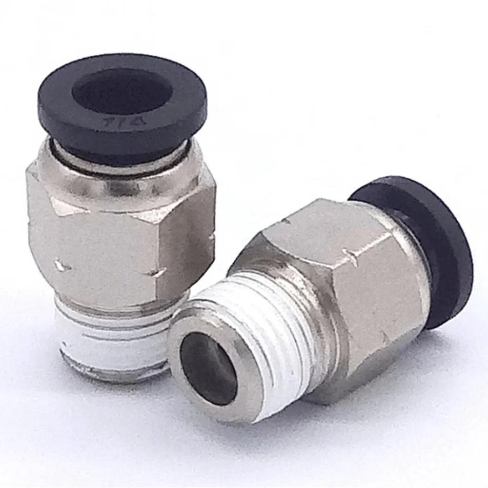 1/8"-1/2" NPT Male/Female 1/8- 5/8" Inch Tube OD Elbow Pneumatic Push To Connect Air Fitting Quick Release Connector