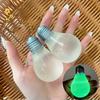 Squishy Light Bulb Maltose Luminous Squeeze Toy Slow Rebound Sensory Fidget Toy Stress Relief Novelty Funny Decompression Toys