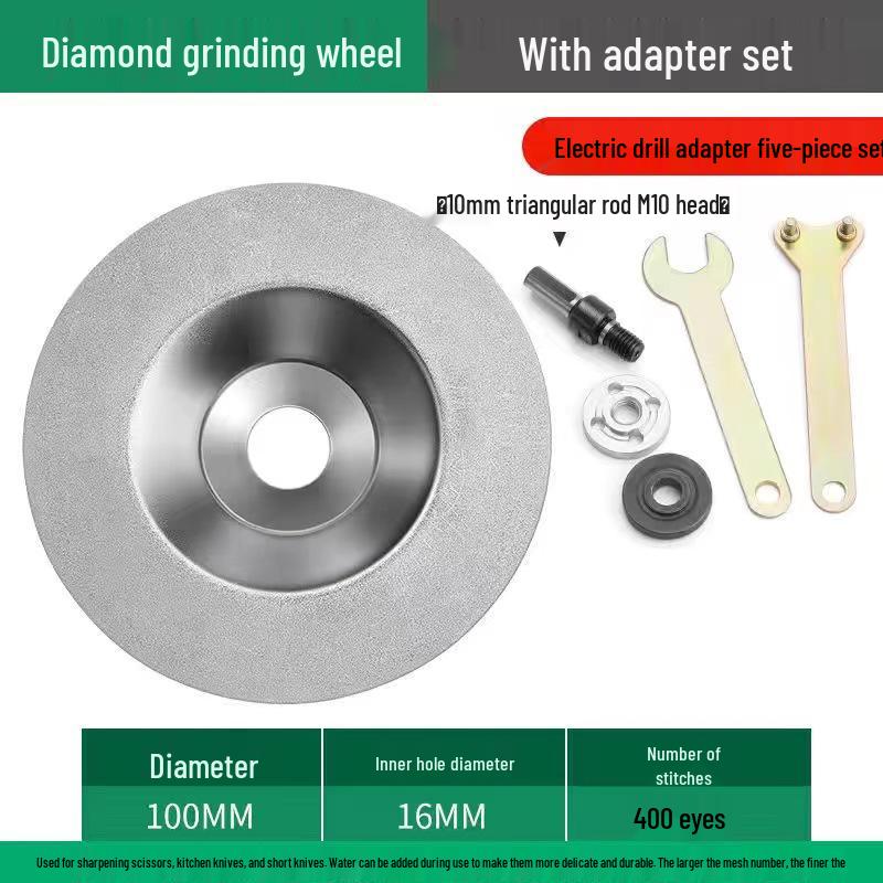 Multi-Purpose Diamond Grinding Wheel for Kitchen Knives & ScissorsSharpening