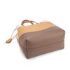 Borsa a Tote Versatile di Tendenza Pelle Colore Unico Giuntura Grande Capacità Borsa a Tracolla Stile Semplice Fresco da Pendolarismo Borsa a Spalla