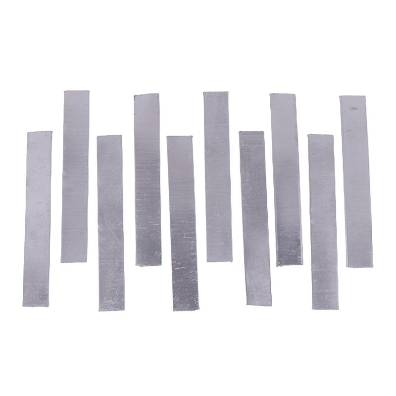 10pcs Flexible Foldable Aquarium Plant Weights - Durable Bendable Metal Strips For Secure Plant Anchors For Fish Tank