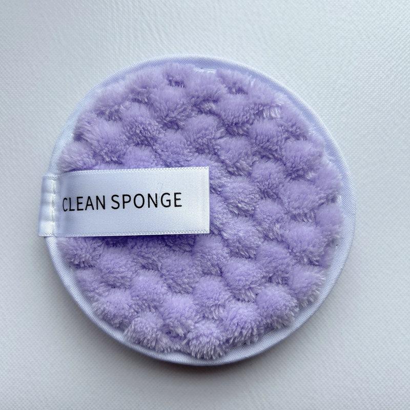 Yüz Temizleme Makyaj Temizleme Pedleri Yeniden Kullanılabilir Yıkanabilir Mikrofiber Pamuk Yüz Havlusu Pedleri Cilt Bakımı Yumuşak Peluş Makyaj Pufu