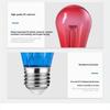 Plastics Colorful S14 Led Bulb 220V E27 2W Replaceable For String Light Halloween Birthday Party Bar Festival Decoration Lights
