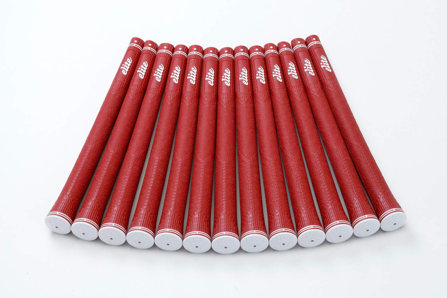 

elitegrips Гольф Грипсы CX50 набор Классический красный с задней линией 13 штук