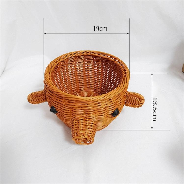 Modern Plastic Storage Bin With Woven Texture Stylish Home Decors Basket Suitable For Living Room And Office