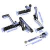 Motorcycle Backward Foot Control Kit Rear Pedal Shifter Heel Toe Shift Lever Footrest for Harley Sportster XL 883 1200 2014-2022