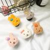 Rabbit Cute Wind Girl Heart Plush Mobile Phone Airbag Lazy Desktop Bracket Paste Retractable