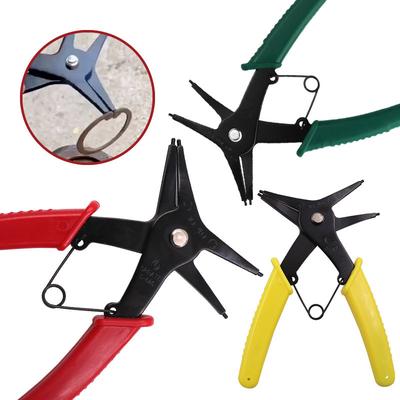 1PC Circlip Pliers 2-in-1 Internal & External Dual-Purpose External Spring Large Retaining Ring Removal Tool for Home Repair