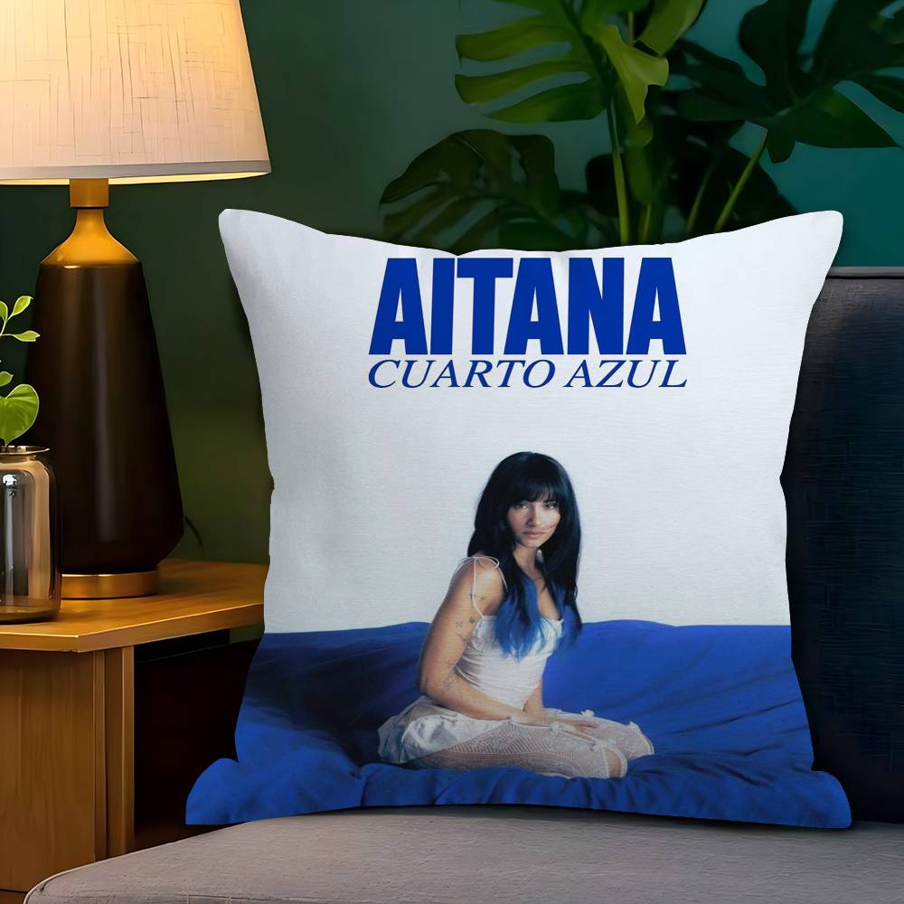 AAitana Cuarto Azul Cushion Cover Inches Farmhouse Decor Home Throw Pillow Covers For Couch Decorations