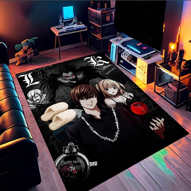 Death Dark Secrets Area Rug Suitable for Indoor And Outdoor,Carpets for Kitchens, Homes, Offices, Living Rooms,Home Decor,Christmas Gift