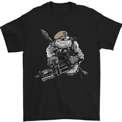 SAS Bulldog British Army Special Forces Mens T-Shirt 100% Cotton Unisex T-Shirt