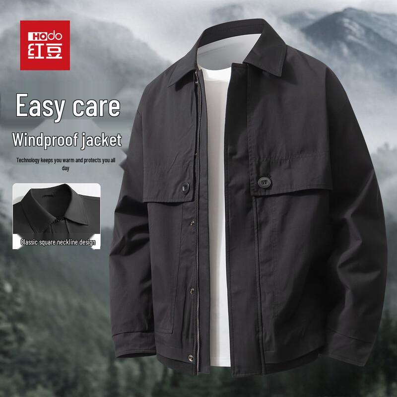 

Hodo Men s Easy Care Windproof Collared Jacket 2XL