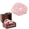 Natural Pink Crystal Stone Round Beads String Jewelry Bracelet As Buddha Beads String 4mm 6mm 8mm 10mm 12mm Optional