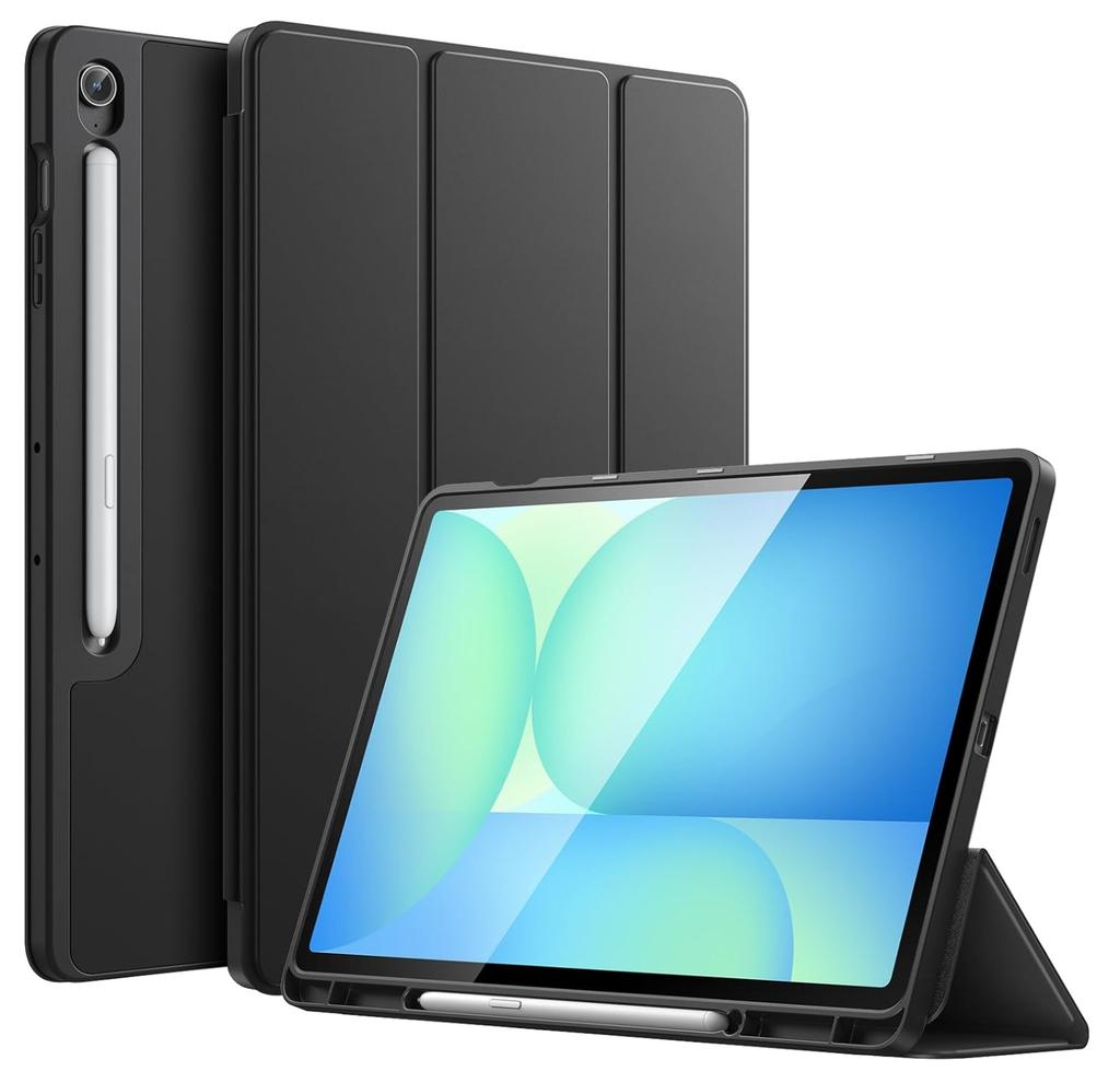 Case with stylus compartment for Samsung Galaxy Tab S10 FE Plus S10 FE+ 13.1"