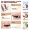 120Pcs Eyeliner Seal Sticker Water Resistant Sweat Resistant Fitting Swollen Eye Blister Adjusting Eye Eyeliner Patch