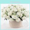 Decoração de casa – Flores e coroas artificiais