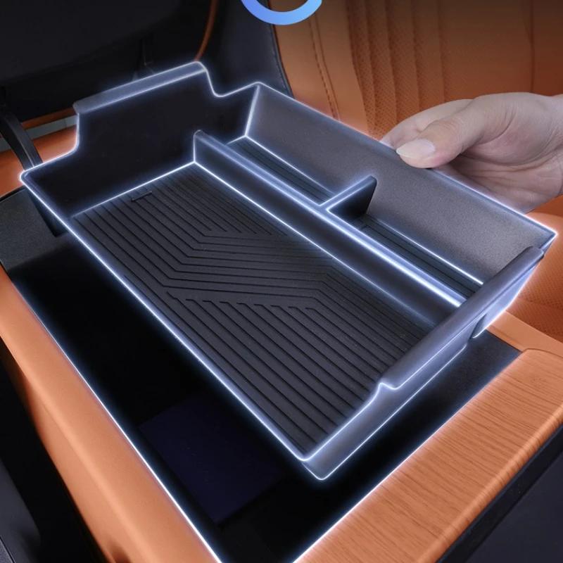 For CHERY Tiggo 8 2026 Car Mounted Central Control Armrest Box Storage Box Organize Interior Modified Supplies Accessories