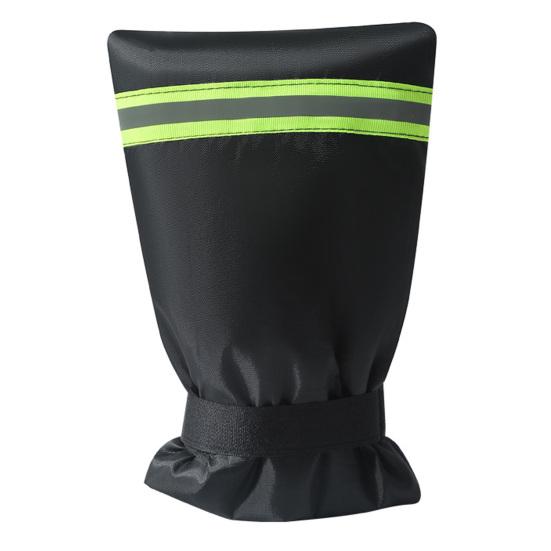 Winter Outdoor Faucet Cover Waterproof Oxford Cloth Reusable Garden Lawn Hose Bib Outside Faucet Freeze Protection Black Insulation Cover