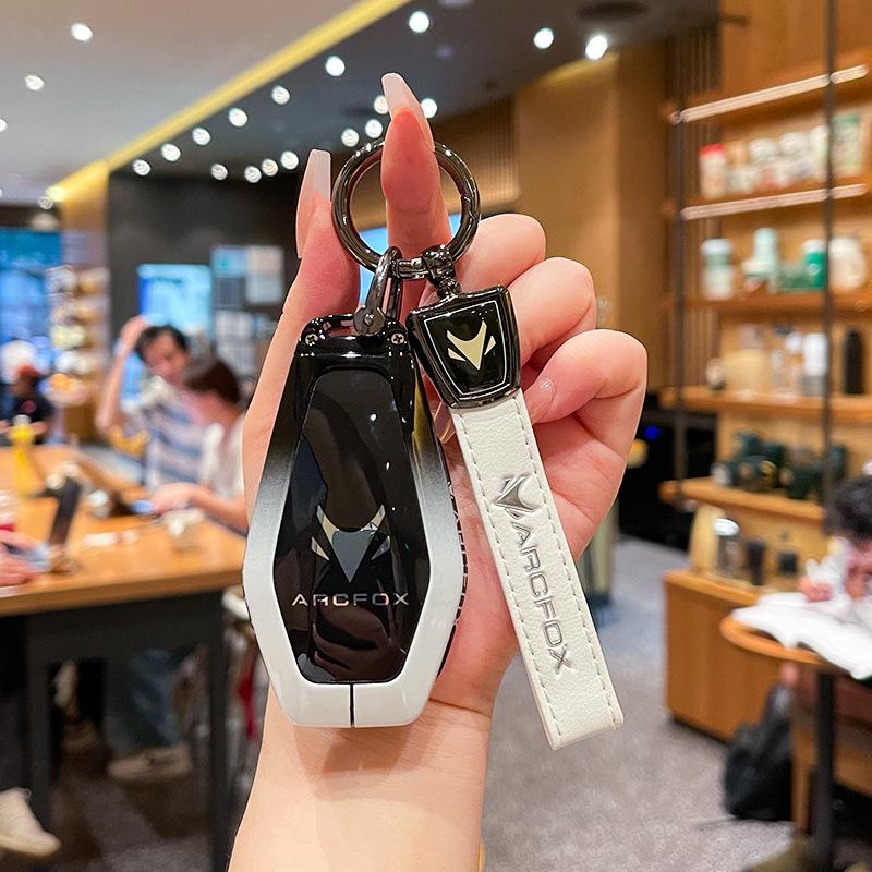 Premium Key Case for 24 Jihu Car Models: Alpha S/T5, ARCFOX, BAIC New Energy