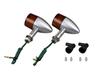 POSH FAITH Motorcycle Accessories Middle Machined Turn Bullet Signals, Type, 093098-23