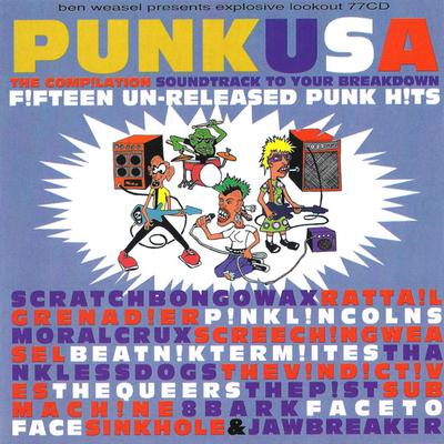 CD VARIOUS - Punk USA  77CD Lookout! Record 1994 US Rock Used