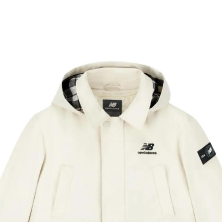 New Balance Padded Jacket Ecru Kids' (Unisex) Padded Jackets 7AD37013 LBG