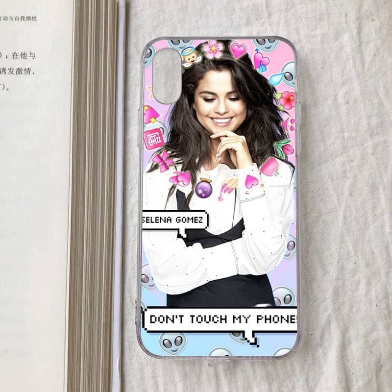 Selena Gomez Phone Case For iPhone 11 12 13 14 Mini Pro Max XR X XS TPU Clear Case For 8 7 6 Plus SE 2020