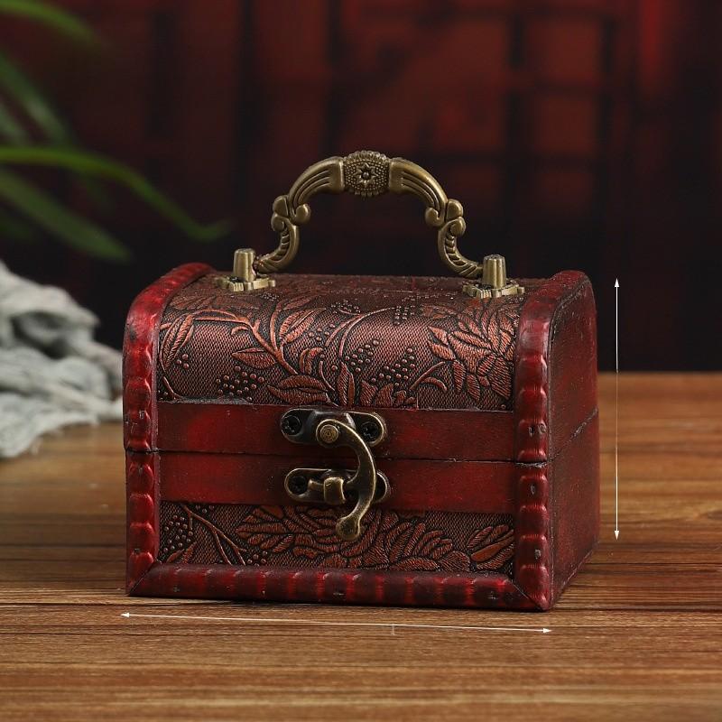 Jewelry Box Vintage Storage Box For Home Office Decor And Collection Gift
