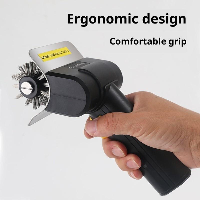Rechargeable Electric BBQ Grill Brush with Stainless Steel for Efficient Wireless Cleaning