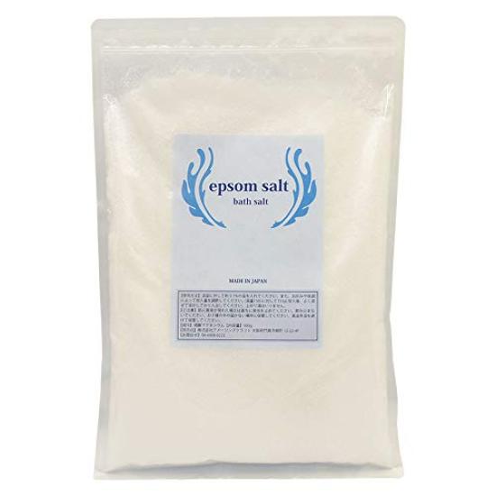 Made in Epsom Food Bath Salts Japan, Salt, Unscented, 900g, Grade,