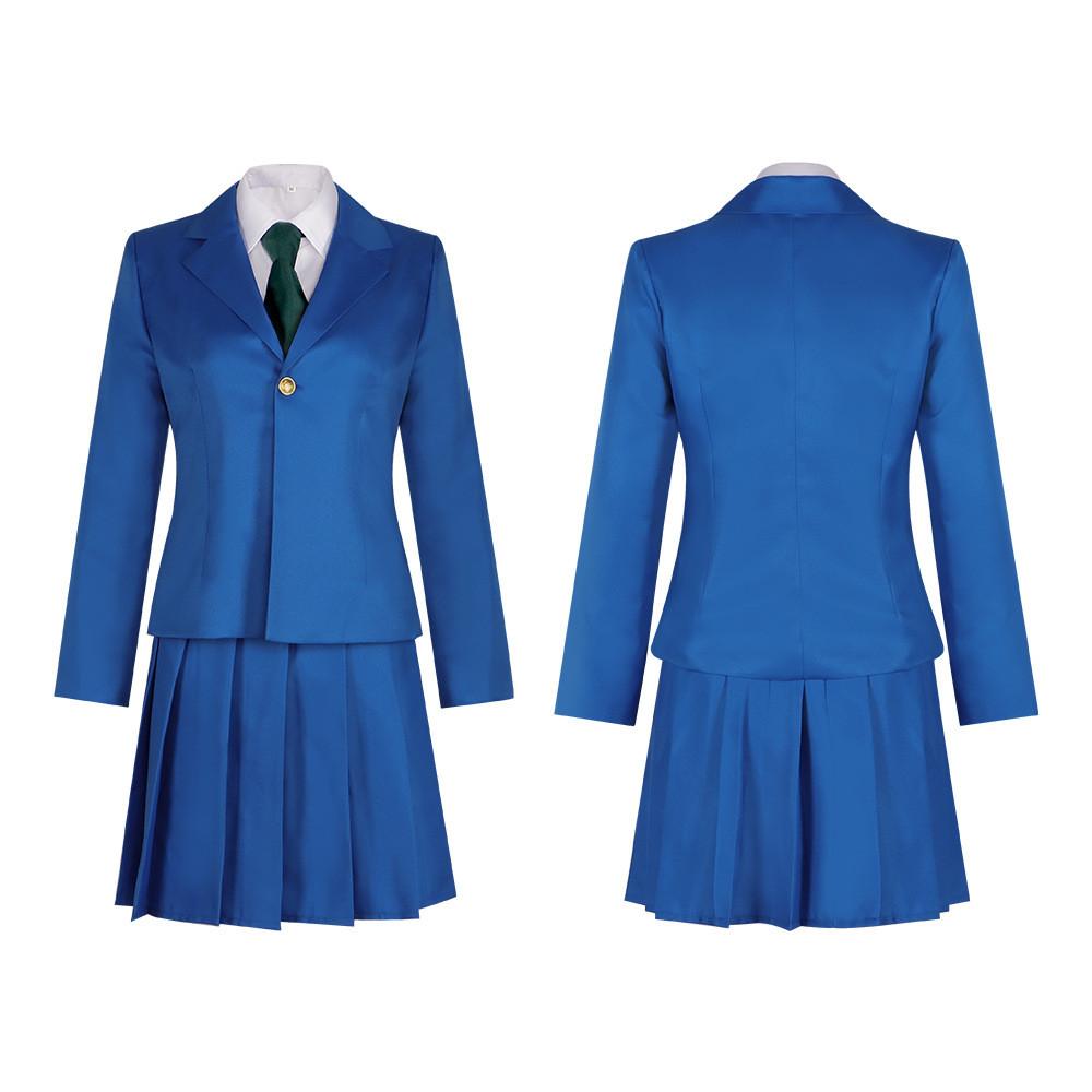 Detective Conan Cosplay Uniform Set With Polyester Fabric For Anime Role Play