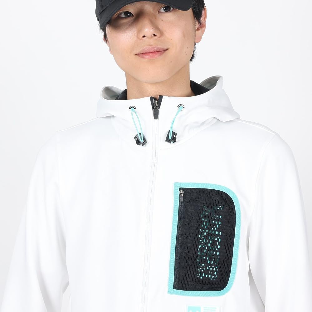 ARMOUR SPRING KNIT FZ White LG [Under Armour] //