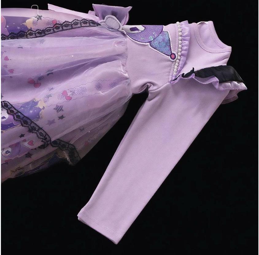 Kuromi Princess Lolita Winter Dress