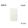 1x4x6 Door Frame Smart Windows 10pcs 60596 60616 60803 57894 60623 60621 92589 MOC Parts House Building Block Model Accessories